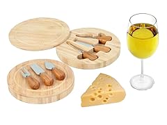 4Pc Gourmet Bamboo Cheese Tool