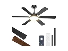 Eterfun 52in Ceiling Fan with Lights