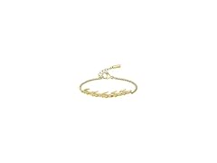 Lacoste Women Gold-Plated Crocodile Bracelet
