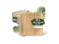 BIOZOYG Palm Leaf Plates 9in 25pk