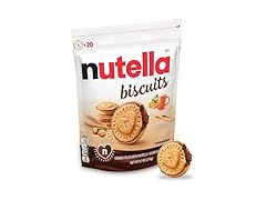 Nutella Biscuits Cookies Filled with Nutella