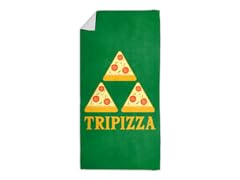 "Tripizza" Beach Towel
