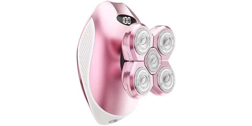 Pink Electirc Razor Womens 5-in-1 Pink Electric Razer