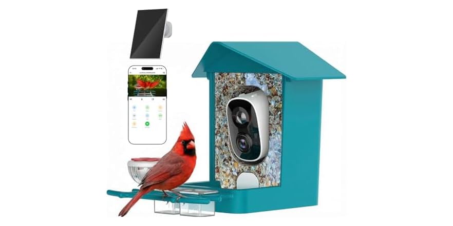 Devo Solar Smart Bird Feeder