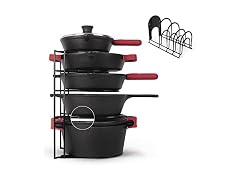 Cuisinel 15" Silicone-Coated Pan Organizer