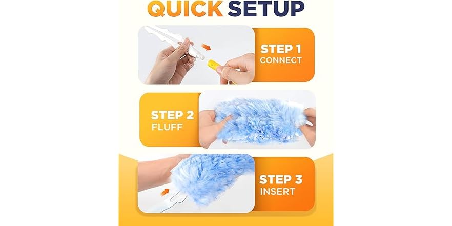 REKOPI Duster Kit with 20 Duster Refills