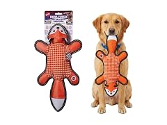 SPOT Dura-Fused Big Ballistic Barnyard Fox Dog Toy