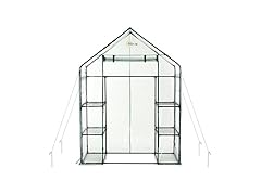Ogrow Deluxe Walk-In Greenhouse 3 Tiers, 6 Shelves