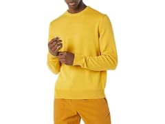 Amazon Essentials Men (L) Crewneck Sweater Gold