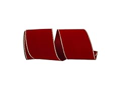 Reliant Ribbon Value Velvet Wired Edge Ribbon