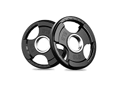 RitFit Olympic Rubber Grip Plates