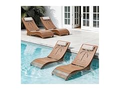 in Pool Lounge Chairs Set of 4