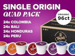 (96ct) Tower Roasting Coffee Pods, Fall Explorer Pack