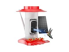 INKCKU Hummingbird Feeder with Camera