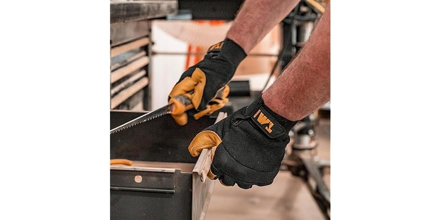 Wells Lamont Men's Leather Work Gloves