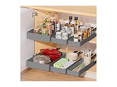 CuisinSmart Expandable Pull Out Cabinet Organizer