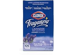 Clorox Fraganzia Dryer Sheets 105ct