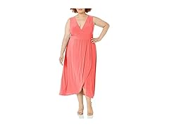 Star Vixen Maxi Dress Coral (2X)
