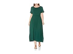 Amazon Essentials Women Short-sleeve Waisted Dress