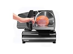 Chefman Electric Deli Slicer W Adjustable Slices