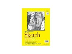 Strathmore 300 Series Sketch Pad, 9x12 inch, 100 Sheets