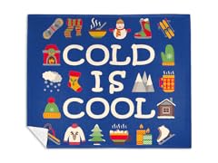 Cold Is Cool Mink Fleece Blanket