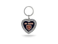 Chicago Bears Bling MOM Heart Key Chain