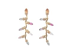 Alex and Ani Christmas Muted Light Bulb Earrings