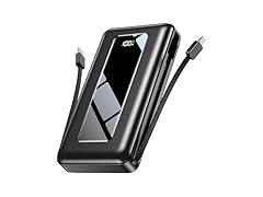 JKELAR 50000mAh Power Bank with Cables