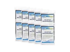 Emergency Mylar Thermal Blankets 20-Pack