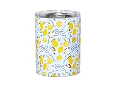 Travel Tumblers 12-Ounce, Yellow Lemons