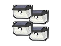 Brightever Motion Sensor Flood Lights 4 Pack