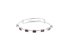 Alex and Ani February Birthstone Bangle