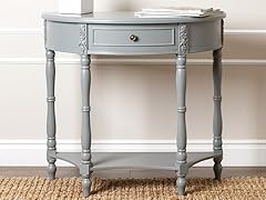 Pierre Antiqued Steel Blue Console Sofa Table