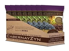 (8 Pack) Dark Chocolate CabernayZyn® Wine Grapes