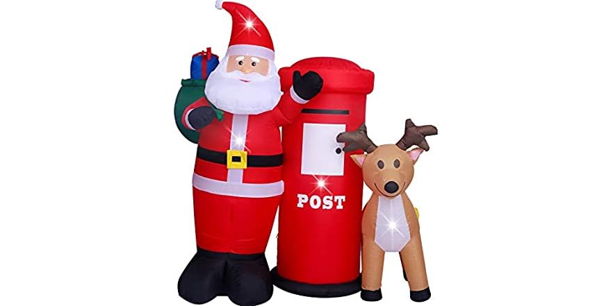 16 FT INFLATABLE SANTA AND REINDEER intelligence overview