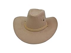 Yosang Adult Western Suede Hat Cowboy 