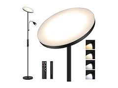 AUZONIMICS LED Torchiere Floor Lamp