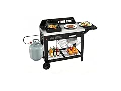 FIRERIOT 50K BTU Outdoor Propane Wok Station