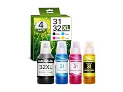 ecodot Refill 32XL 31 Ink Bottle 4 Pack