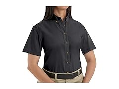 Red Kap Women's SS Poplin Dress Shirt