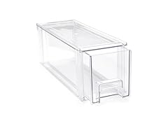 Smart Design Pull-Out Stackable Storage Bin, XS