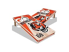 BENGALS Pro Wood Cornhole Game