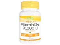 Simply One Vitamin D-3, 50,000 IU