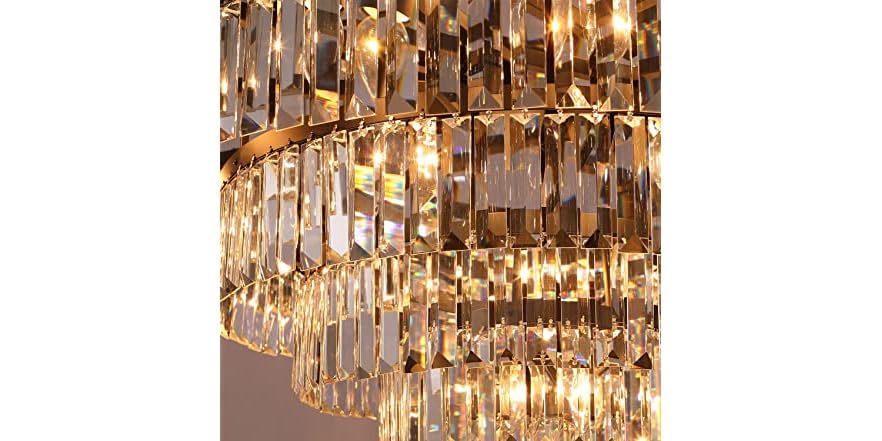 GMlixin Large Crystal Chandelier