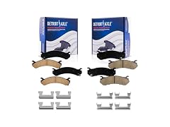 Detroit Axle - 4pc Brake Pads for 1999-200
