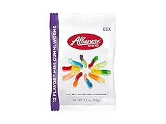 Albanese Gummy Worm Mini 12 Flavor 7.5 Oz