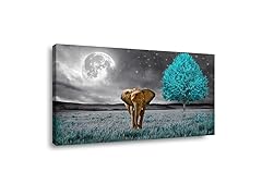 Haichuang Wall Art Moon and Tree Picture