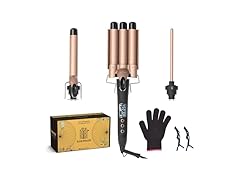 Hair Curling Iron, 3 in 1 Curling Wand 