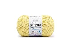 Bernat Baby Blanket Sparkle Yarn-Sunshine